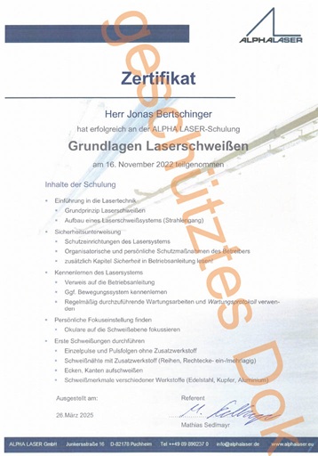 Grundlagen Laserschweißen